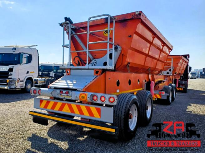 2020 AFRIT 25 CUBE SIDE TIPPER TRAILER #53109